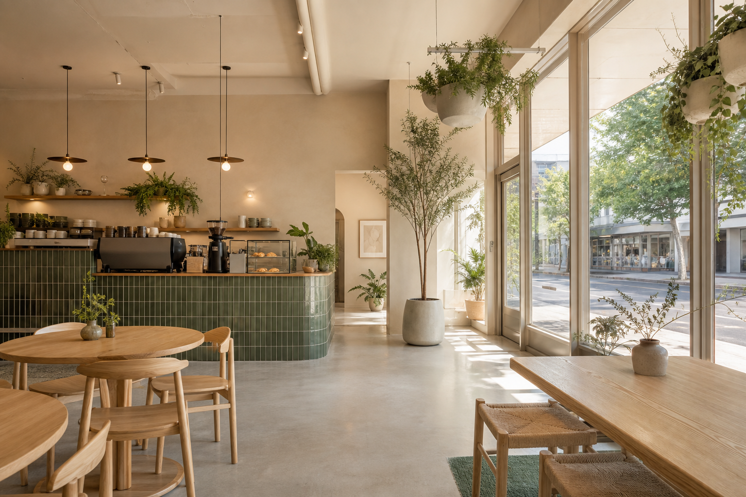The Millrace Road room, first light